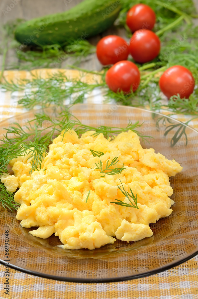 Omelet with herbs and vegetables Omelet with herbs and vegetables