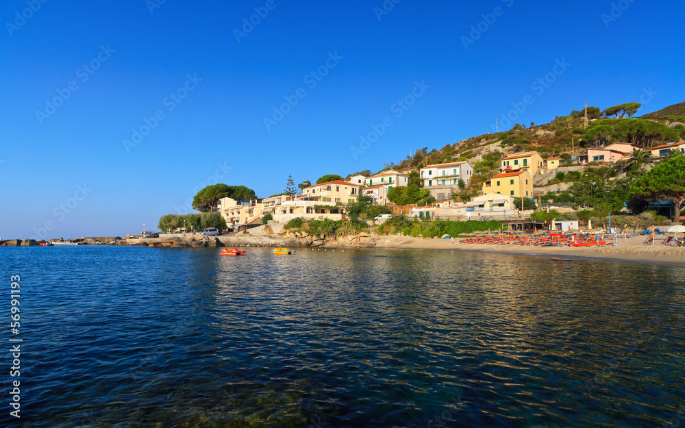 Elba island - seaside in Seccheto