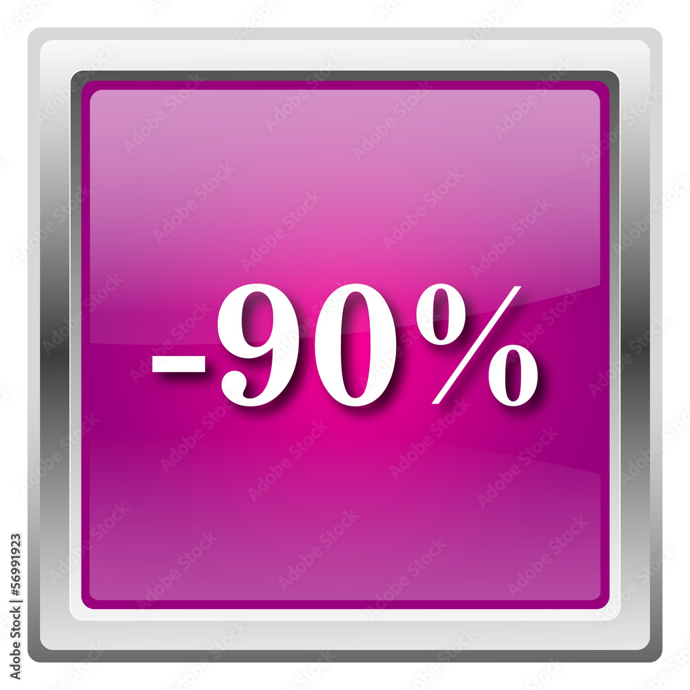 90 percent discount icon 90 percent discount icon