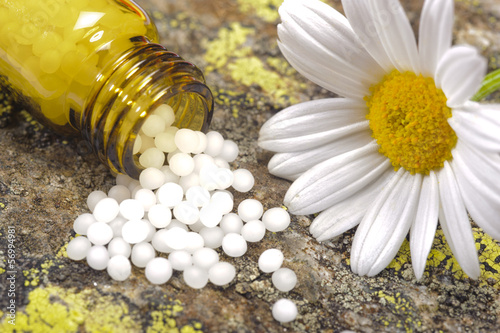 alternative medicine with homeopathy photo