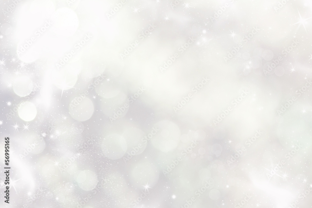 Abstract silver Christmas background