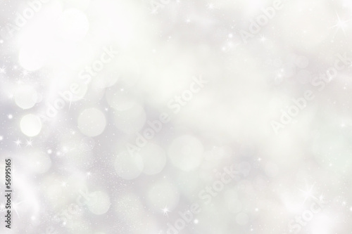 Abstract silver Christmas background © erika8213