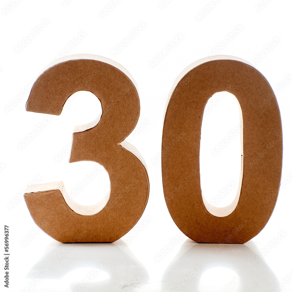 Number 30 Number 30