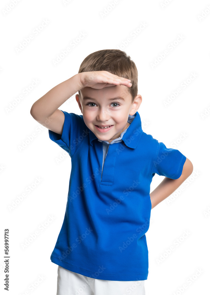 Portrait of happy joyful beautiful little boy Portrait of happy joyful beautiful little boy