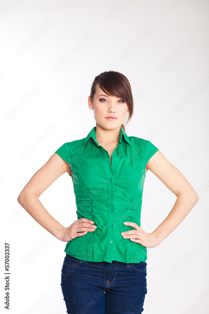 young attractive woman young attractive woman