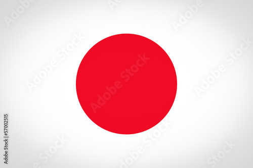 Flag of Japan vignetted photo