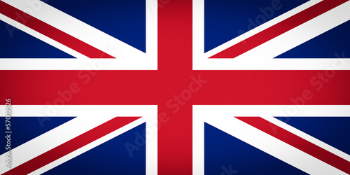 UK Flag vignetted