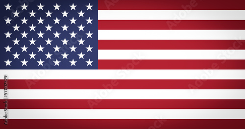 Flag of the USA vignetted photo