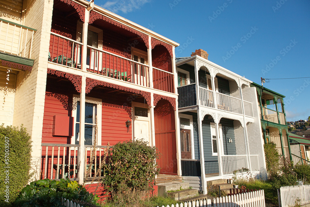 Fototapeta premium Weatherboard Homes
