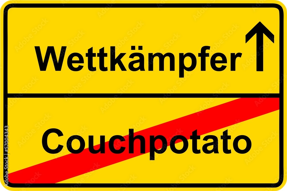 131008-Ortsschild-Couchpotato-Wettkämpfer 131008-Ortsschild-Couchpotato-Wettkämpfer