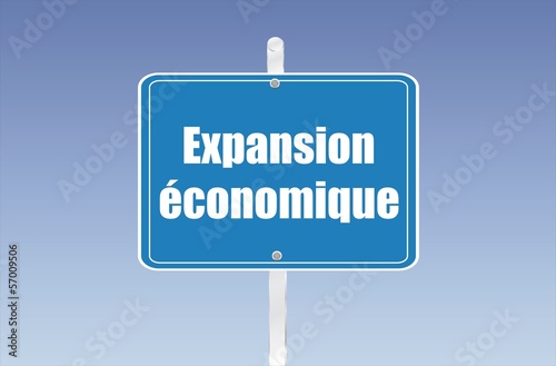 panneau expansion économique
