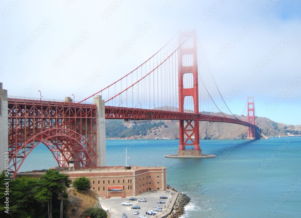 Fog over the Golden Gate