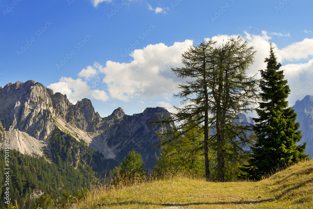 Julian Alps and Cima Cacciatori, Friuli Italy