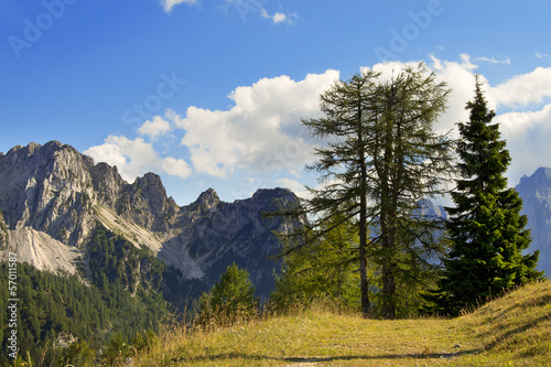 Julian Alps and Cima Cacciatori, Friuli Italy