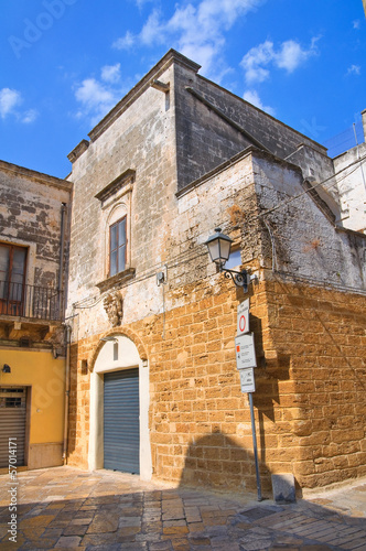 Alleyway. Mesagne. Puglia. Italy.