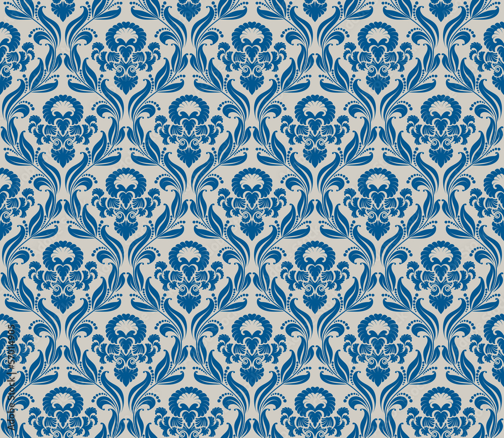 Damask seamless pattern Damask seamless pattern