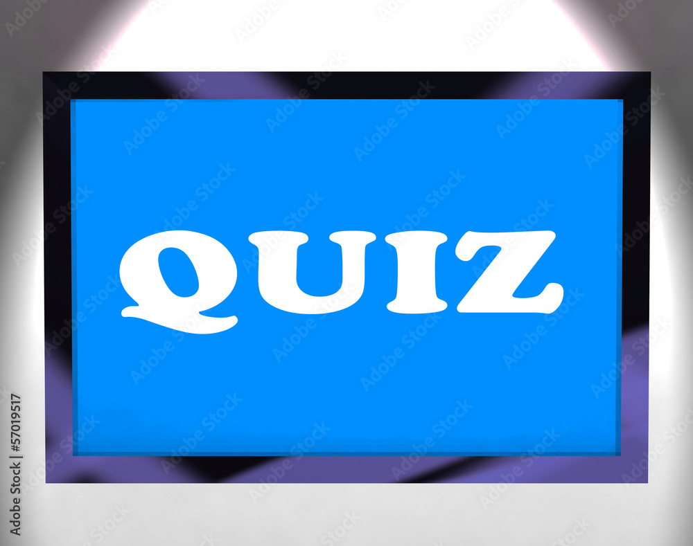 Quiz Screen Means Test Quizzes Or Questioning Online. Quiz Screen Means Test Quizzes Or Questioning Online.