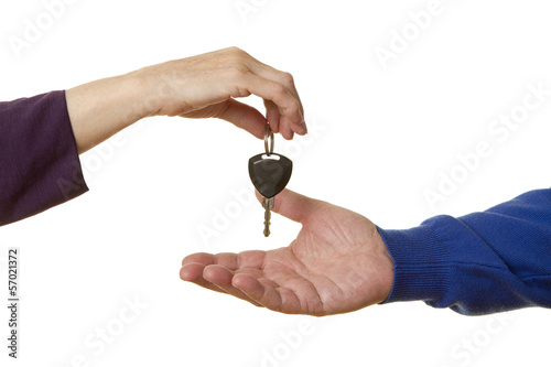 Car key exchange