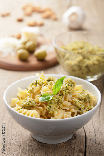 pasta with olive tapenade