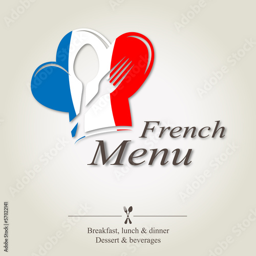 French menu