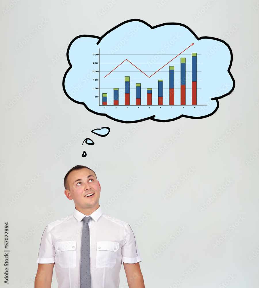 speech bubbles with chart speech bubbles with chart