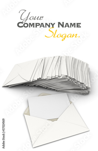 Correspondence in white