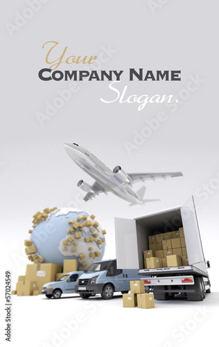 Fotografija International goods transport