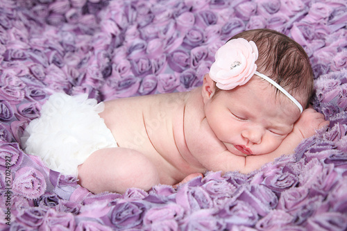 beautiful baby girl - newborn