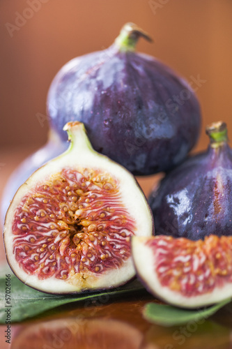 Gesunde Ernährung, Feigensaison, leckeres Fruchtfleisch