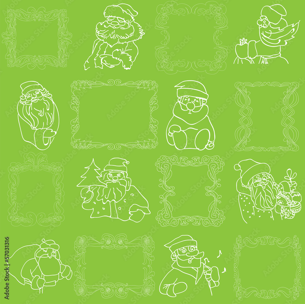 Seamless Christmas Wallpaper Pattern Seamless Christmas Wallpaper Pattern