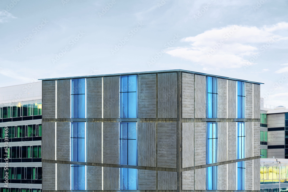 Fototapeta premium Bürohaus - 3D Render