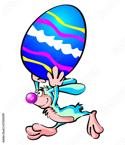 Fast Easter bunny