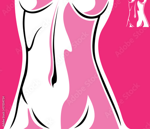 Elegant female body