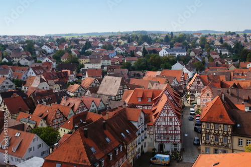 Blick auf die Altstadt Bad Wimpfen