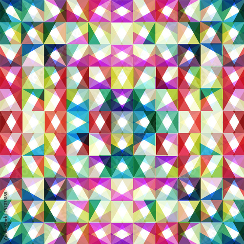 beautiful geometric style abstract colorful background