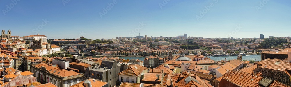 Panorama of Porto, Portugal