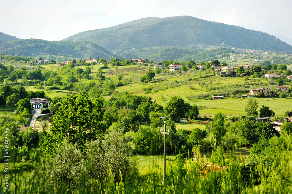 beautiful view of the Tuscan countryside beautiful view of the Tuscan countryside