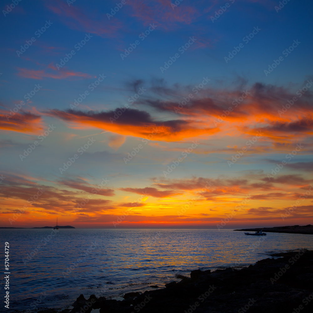 Ibiza san Antonio Abad de Portmany sunset