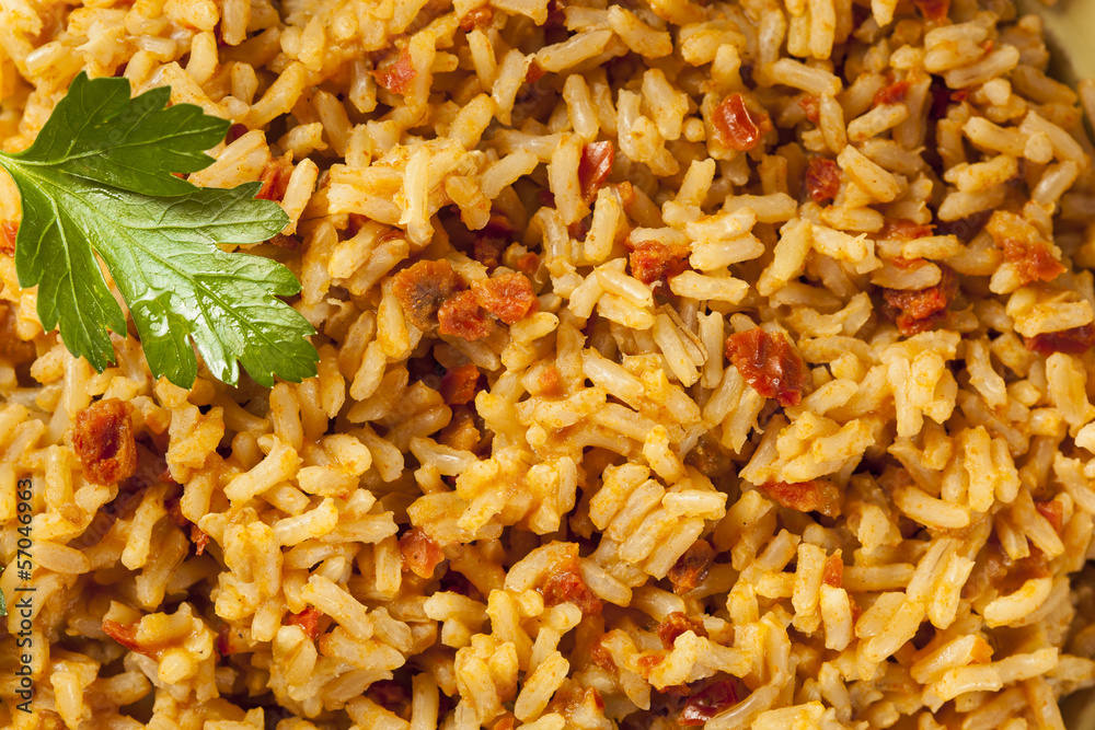 Homemade Spanish Rice with Parsley Homemade Spanish Rice with Parsley