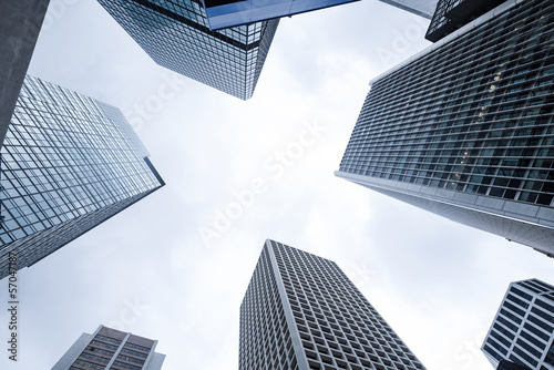 Photography modern business center in hongkong