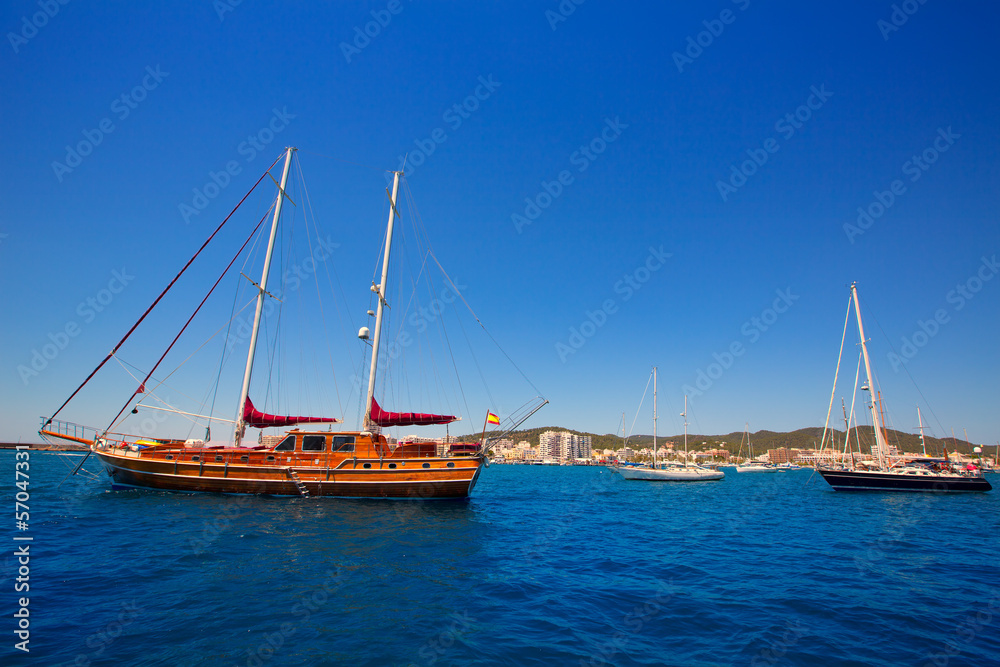 Ibiza San Antonio Abad Sant Antoni de Portmany sailboats Ibiza San Antonio Abad Sant Antoni de Portmany sailboats