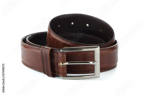 Leather belt