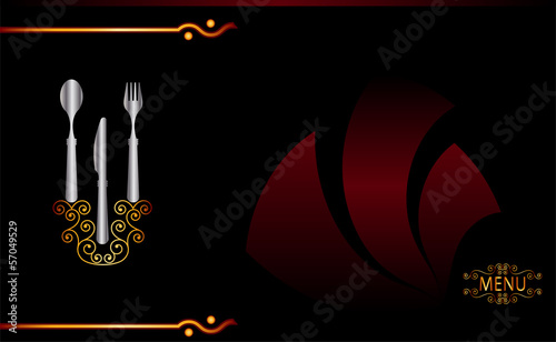 Menu Card Design Template