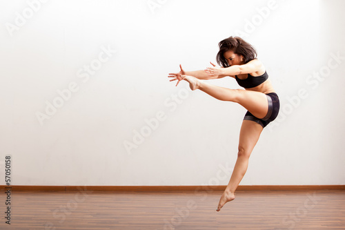 Photography Very energetic jazz dancer