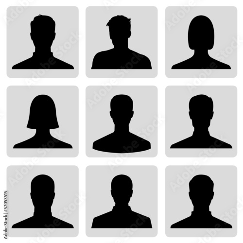 Collection of avatar profile pictures