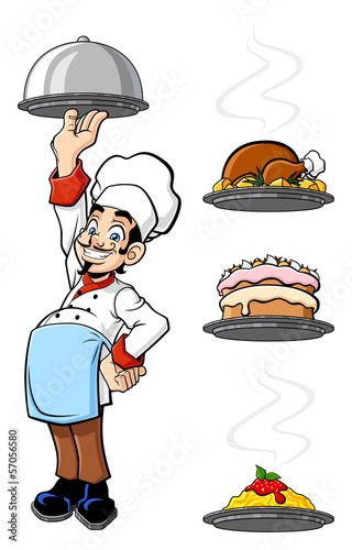 Cheerful chef