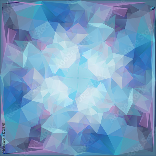 Abstract Geometric Triangular Background
