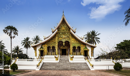 Royal Palace(Haw Kham) & Haw Pha Bang,Luang Prabang,Laos.UNESCO photo
