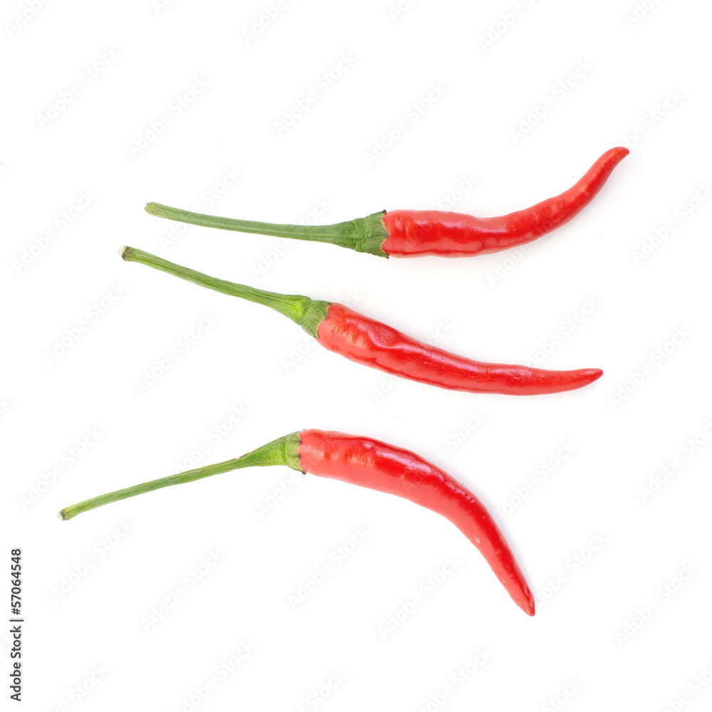 group of red chilies