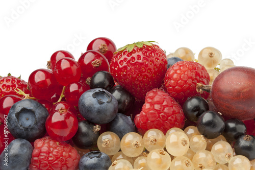 Composition of summer berries